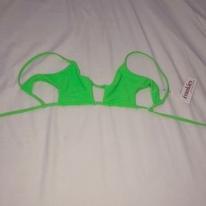 Frankie’s Bikini Top- Willa Neon Rib Top
